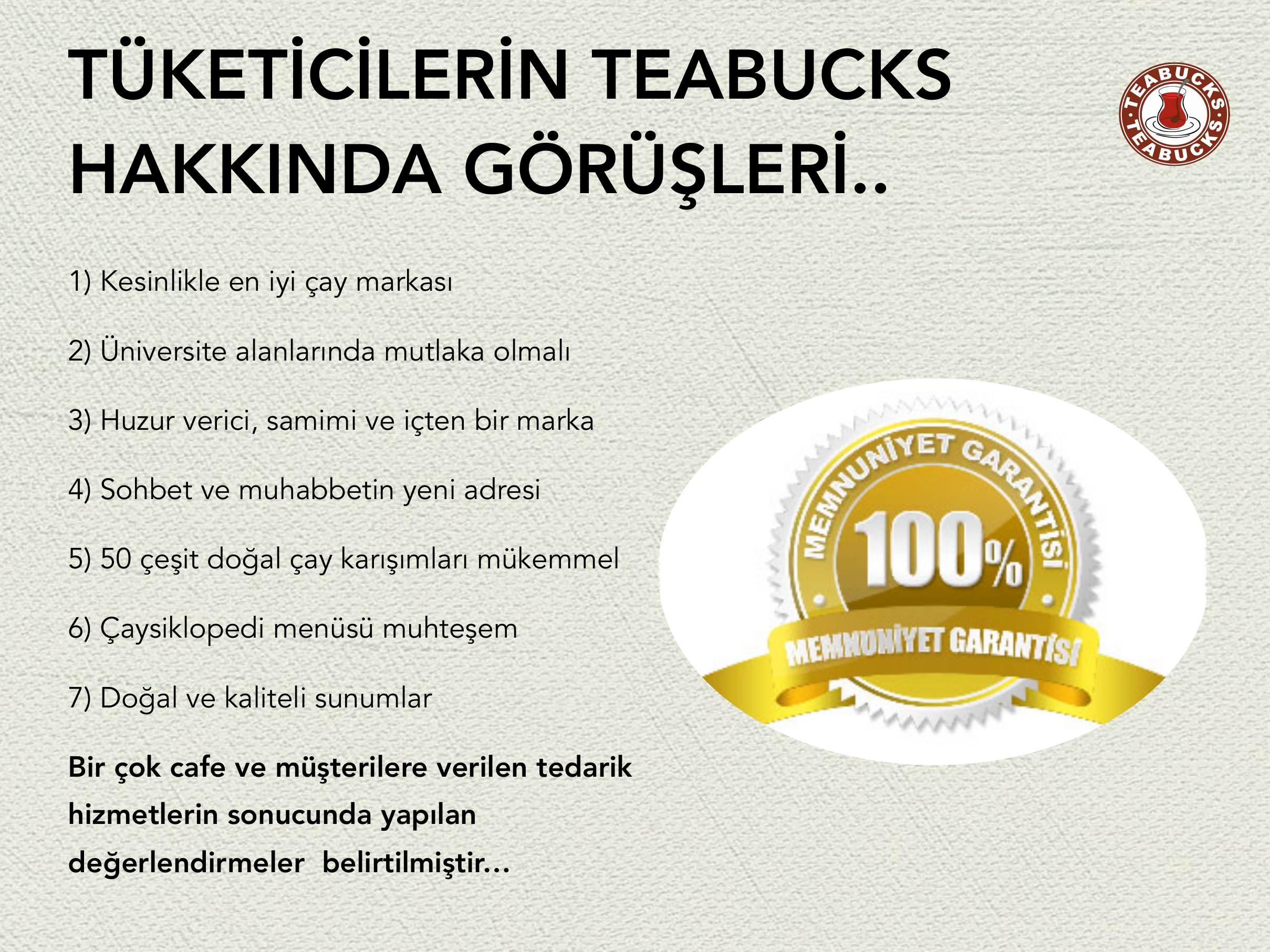 Teabucks akademi egitimleri