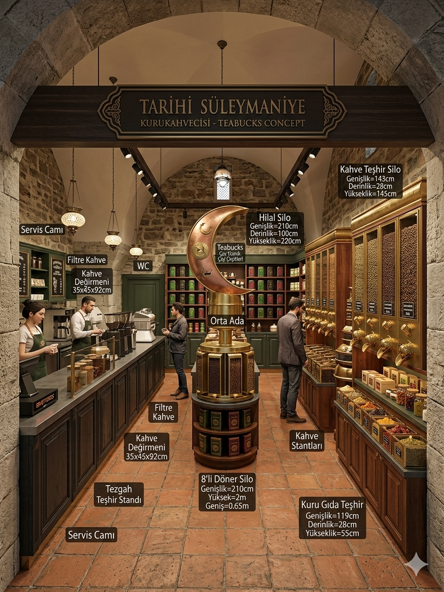Tarihi Süleymaniye Kurukahvecisi gorseli